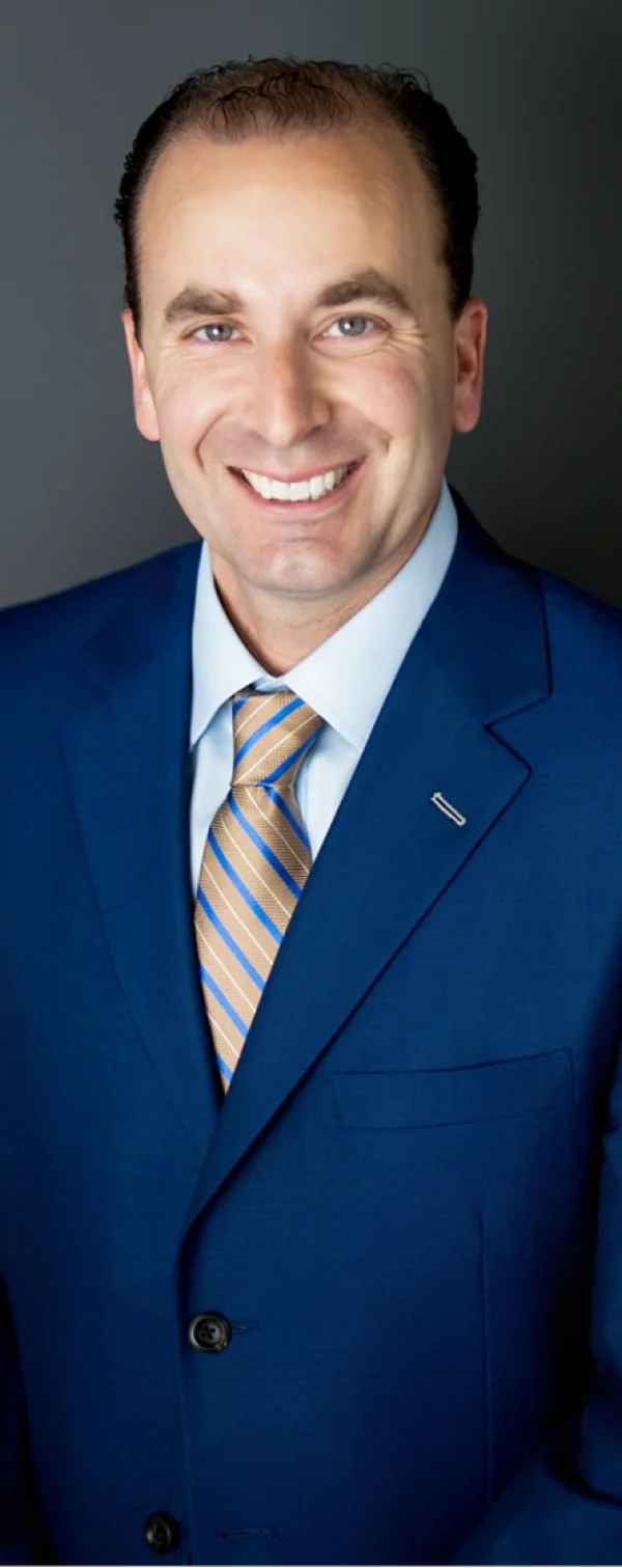 headshot of attorney jordan glaser from Peters Law Firm